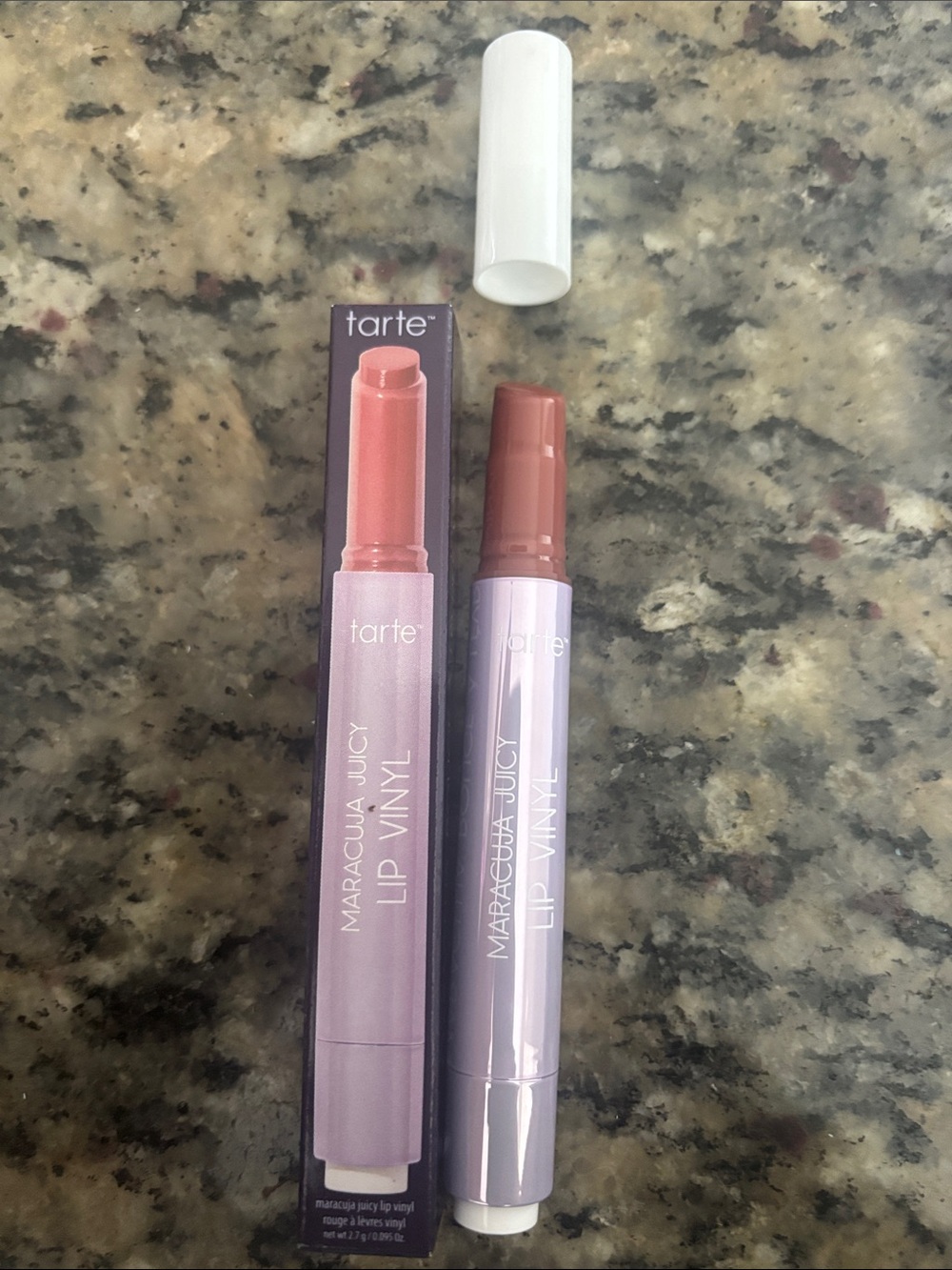tarte Maracuja Juicy Lip Vinyl — Rosy brown